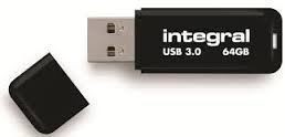 Integral - INTEGRAL - CLE USB 3.0 NOIR 64GB Integral  - Marchand Zoomici