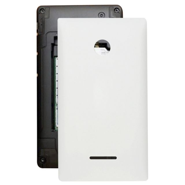 Wewoo - Coque arrière blanc pour Microsoft Lumia 435 pièce détachée remplacement de la couverture arrière de la batterie Wewoo  - Accessoire Smartphone