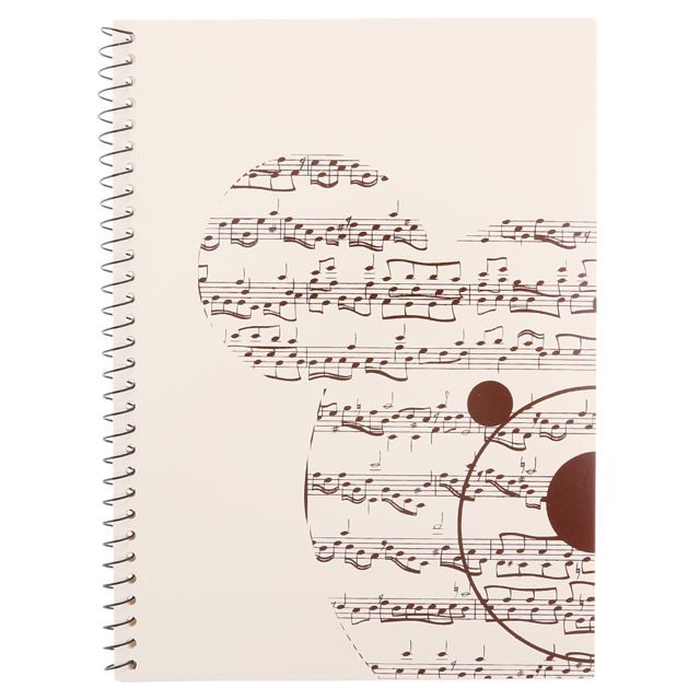 marque generique - Notation musicale Notes du personnel Livre Bloc-notes Manuscrit de musique Papier d'écriture # 4 marque generique  - Musique partition